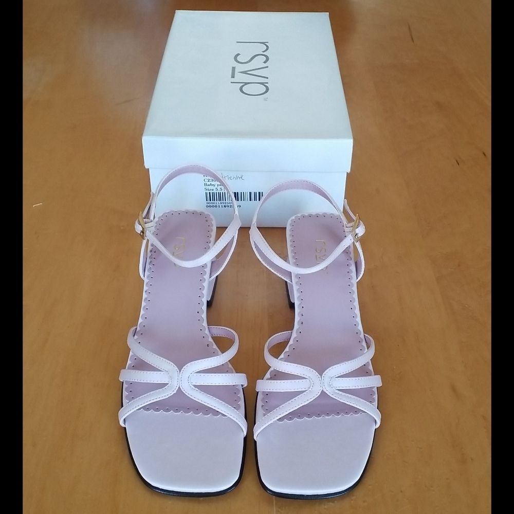 RSVP pink pumps